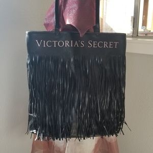 Victoria's Secret fringe tote